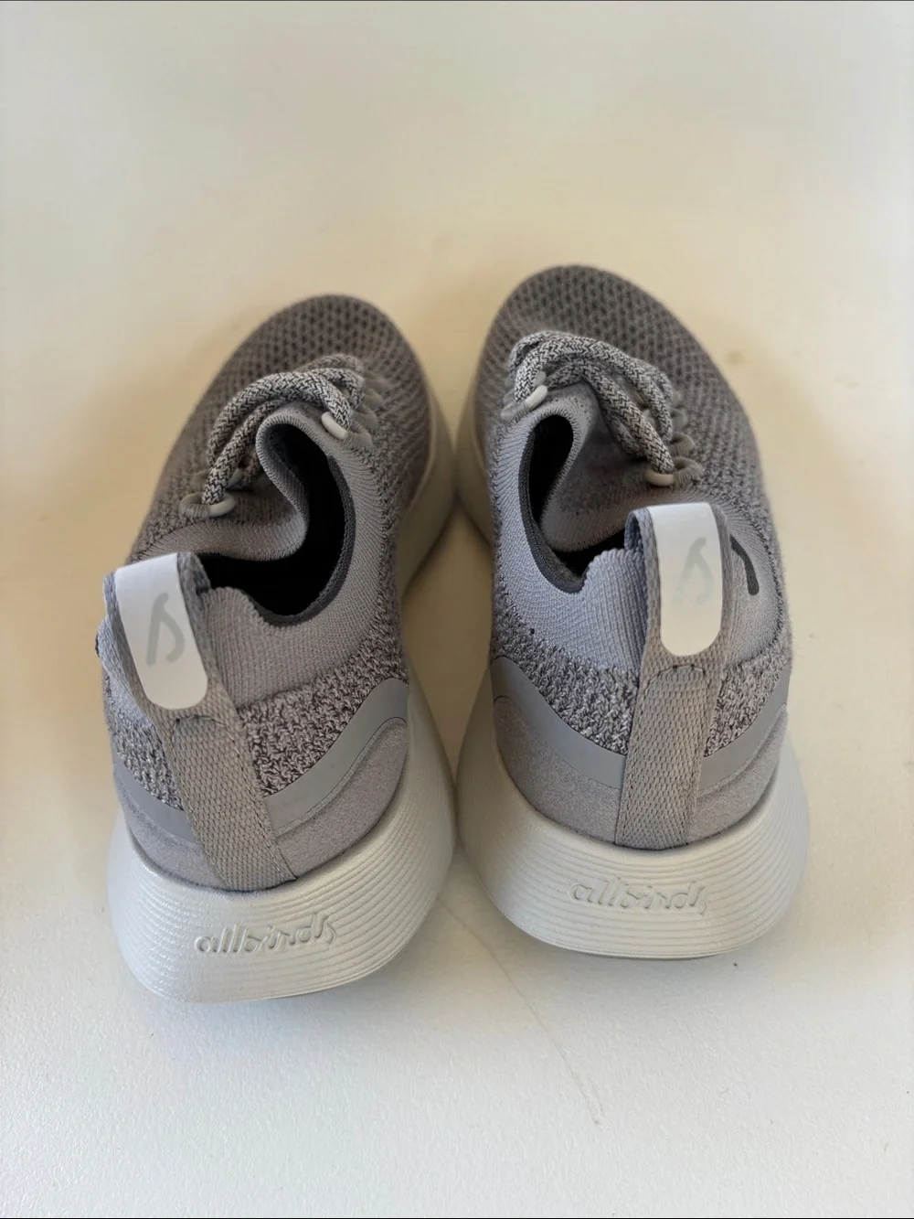 allbirds Dasher, women’s size 7, Grey Knit Slip-On Sneakers, new condition